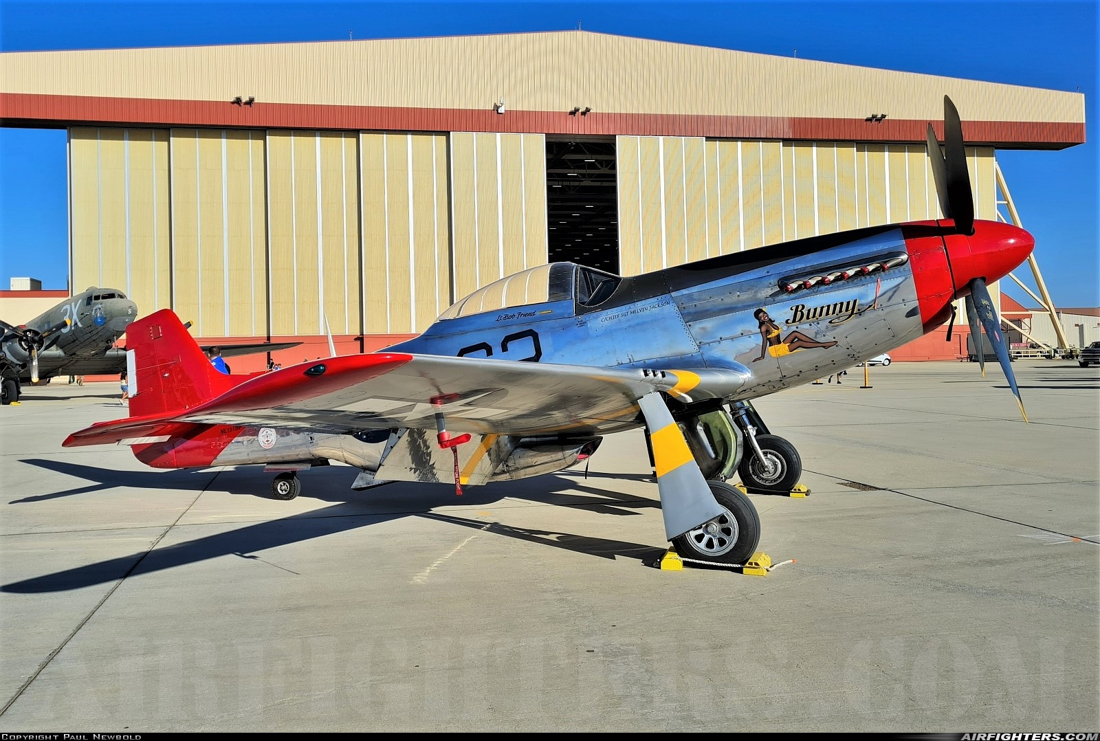 Private - Palm Springs Air Museum North American P-51D Mustang NL151BP at Edwards - AFB (EDW / KEDW), USA