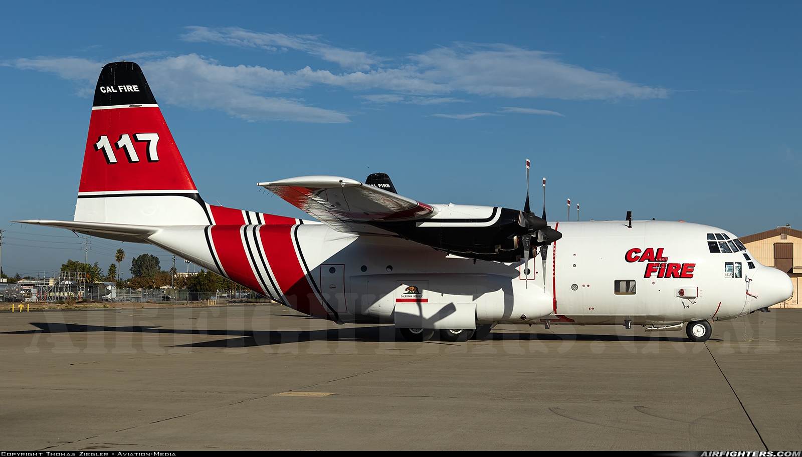 Local Government - USA - California - Department of Forestry Lockheed HC-130H Hercules (L-382) 1714 at Sacramento - McClellan Airfield (AFB) (MCC / KMCC), USA