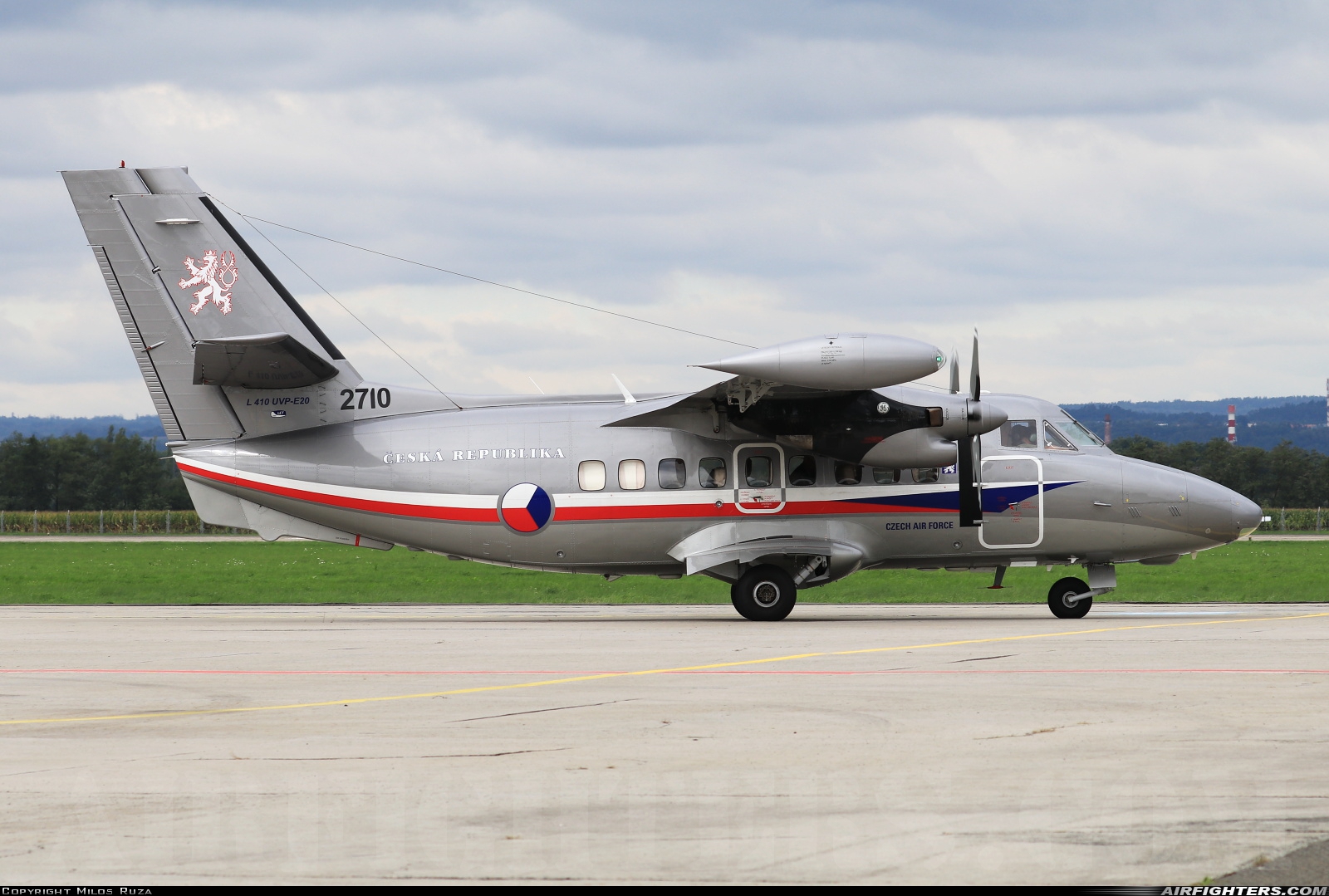 Czech Republic - Air Force LET L-410UVP-E20 2710 at Ostrava - Mosnov (OSR / LKMT), Czech Republic