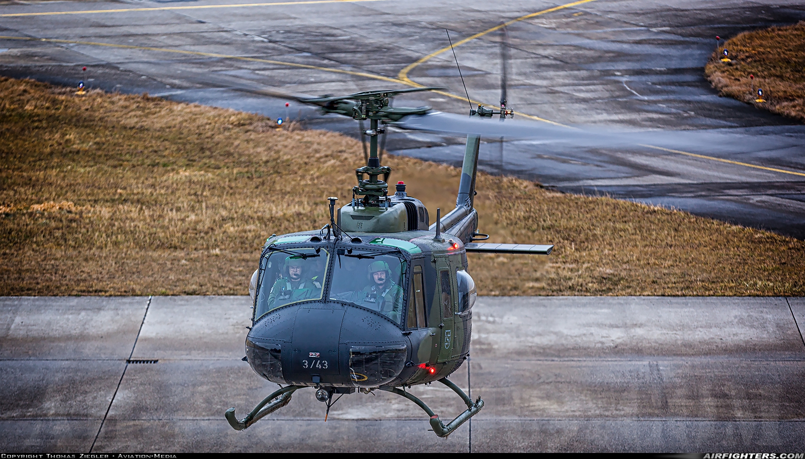 Germany - Army Bell UH-1D Iroquois (205) 73+43 at Landsberg-Penzing (ETSA), Germany