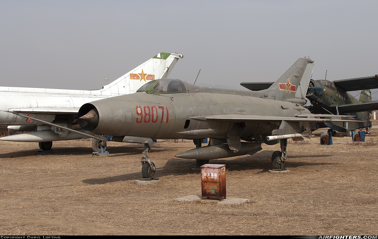 China - Air Force Mikoyan-Gurevich MiG-21F-13 98071 at Datangshan, China