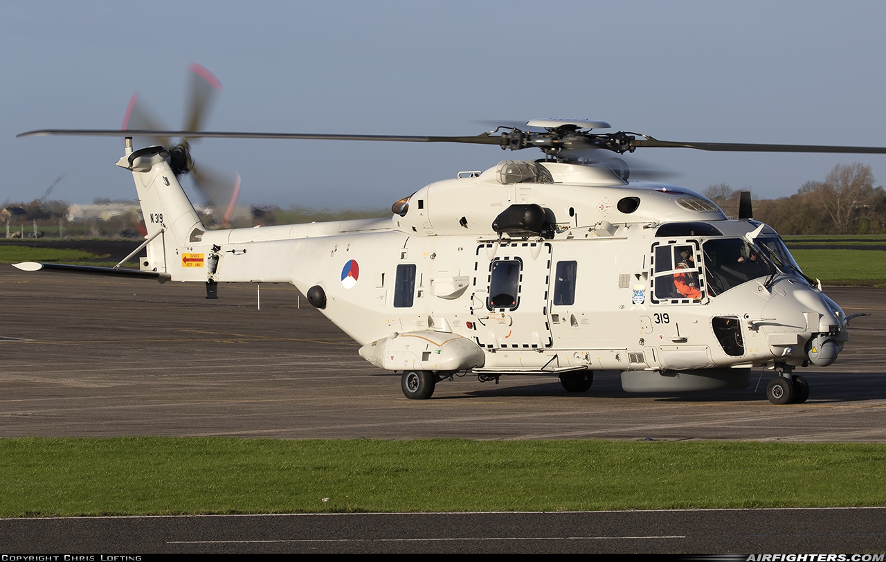 Netherlands - Navy NHI NH-90NFH N-319 at Yeovilton (YEO / EGDY), UK