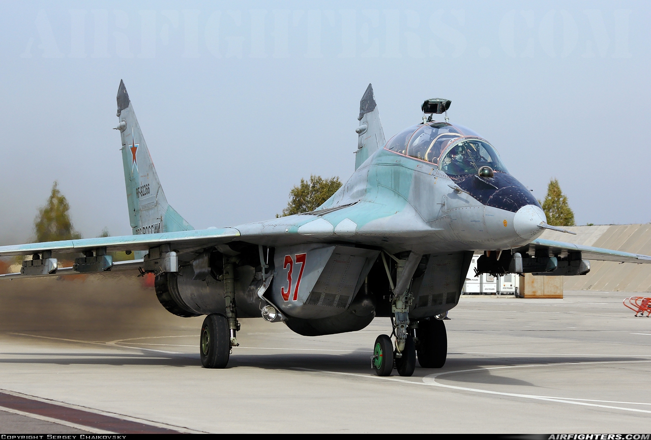Russia - Air Force Mikoyan-Gurevich MiG-29UB (9.51) RF-92266 at Withheld, Russia