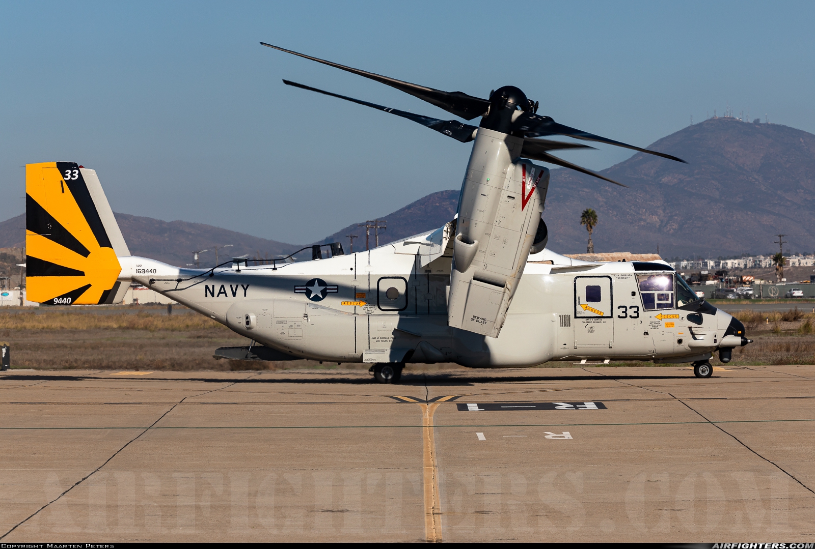 USA - Navy Bell / Boeing CMV-22B Osprey 169440 at San Diego - Brown Field Municipal (SDM / KSDM), USA