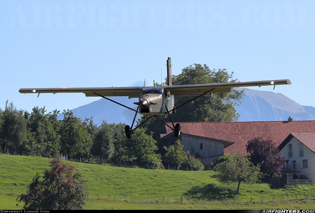 Switzerland - Air Force Pilatus PC-6/B2-H2M-1 Turbo Porter V-616 at Off-Airport - Ruswil, Switzerland