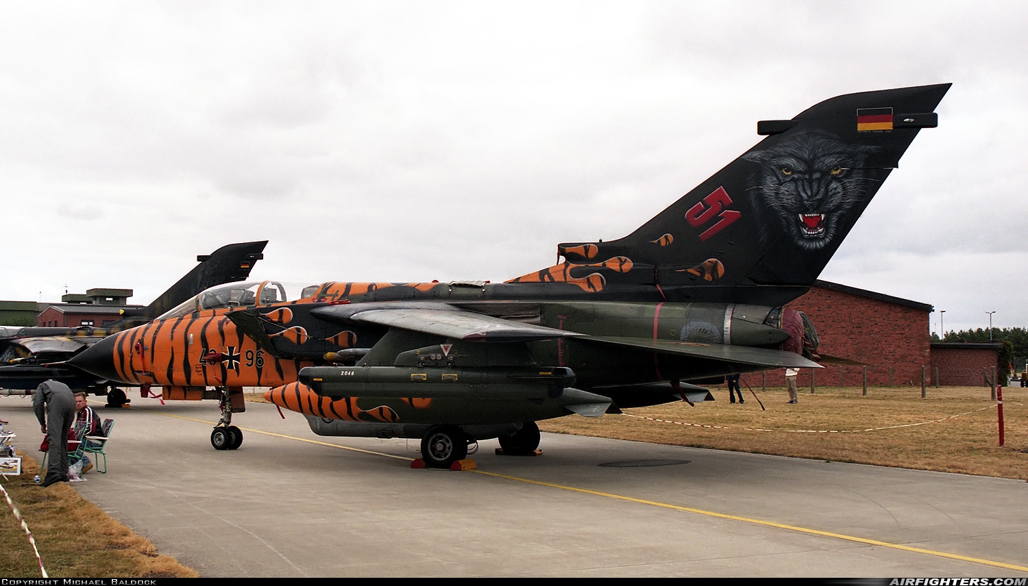 Germany - Air Force Panavia Tornado IDS 43+96 at Eggebek (ETME), Germany