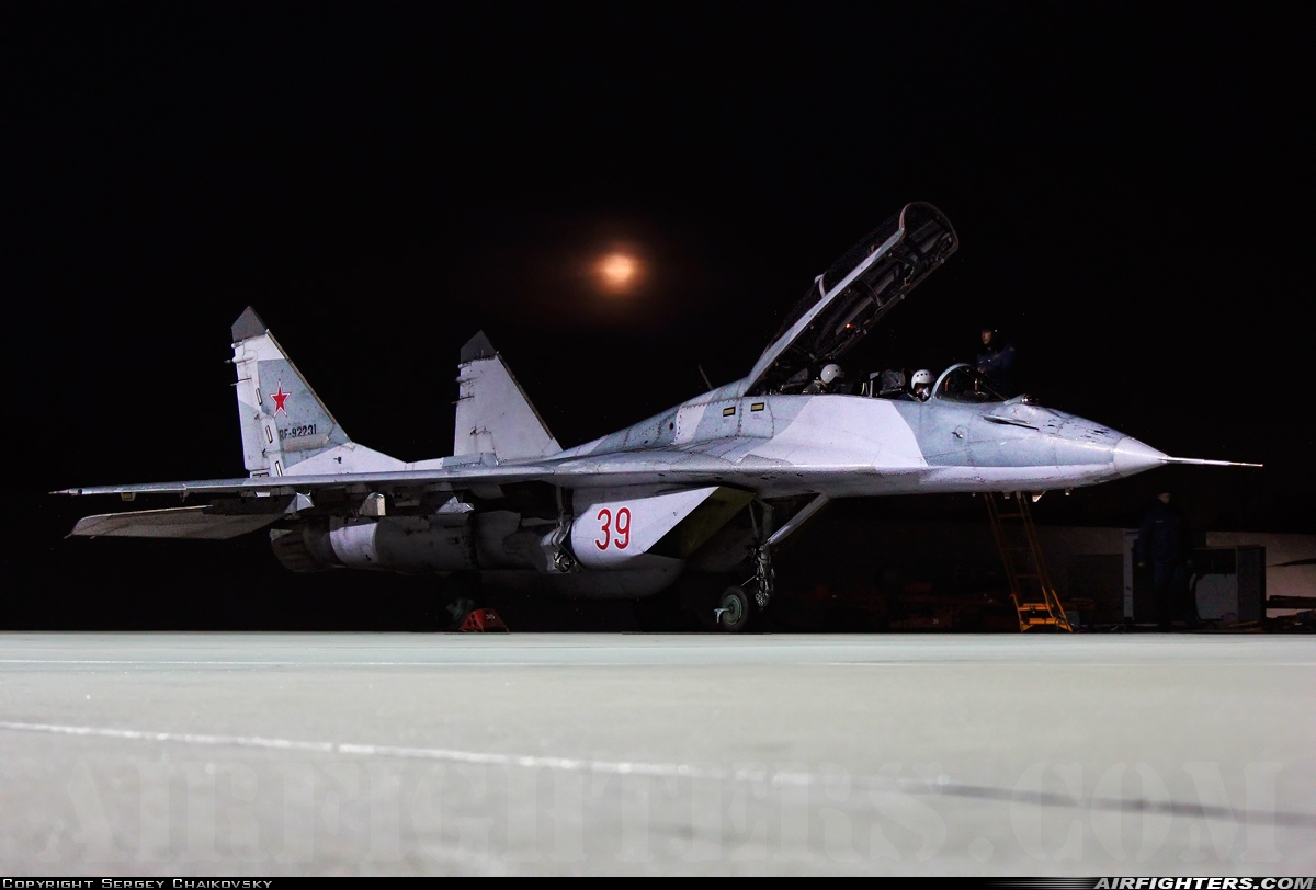 Russia - Air Force Mikoyan-Gurevich MiG-29UBM2 (9.51) RF-92231 at Withheld, Russia