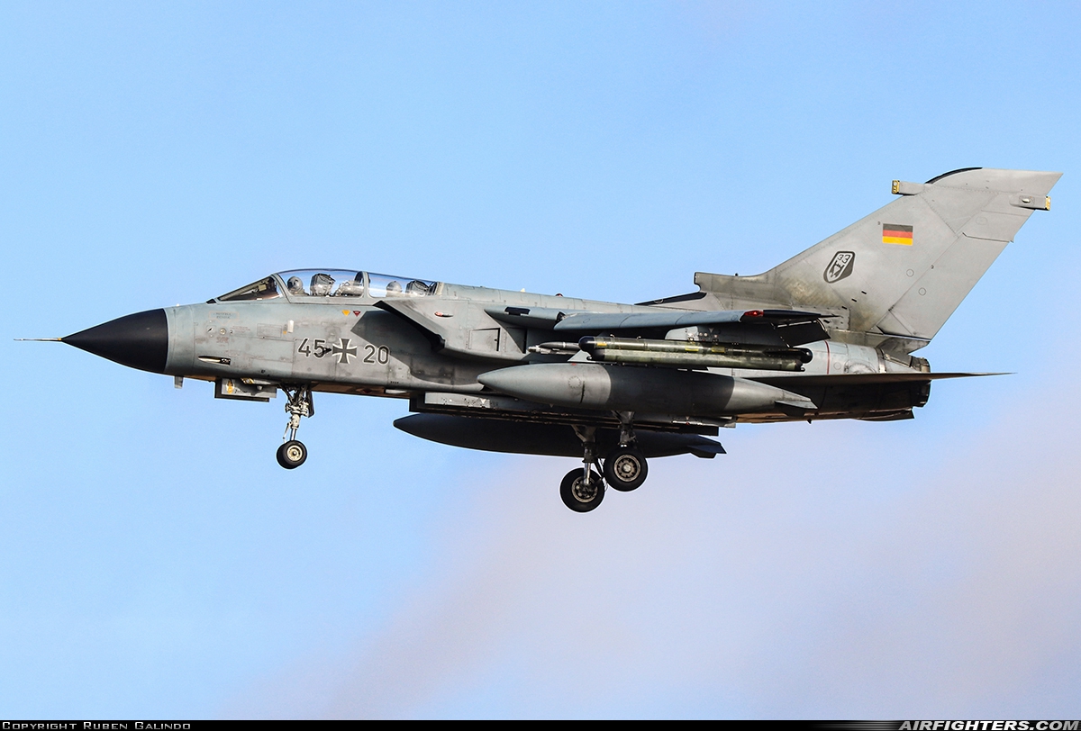 Germany - Air Force Panavia Tornado IDS 45+20 at Albacete (- Los Llanos) (LEAB), Spain