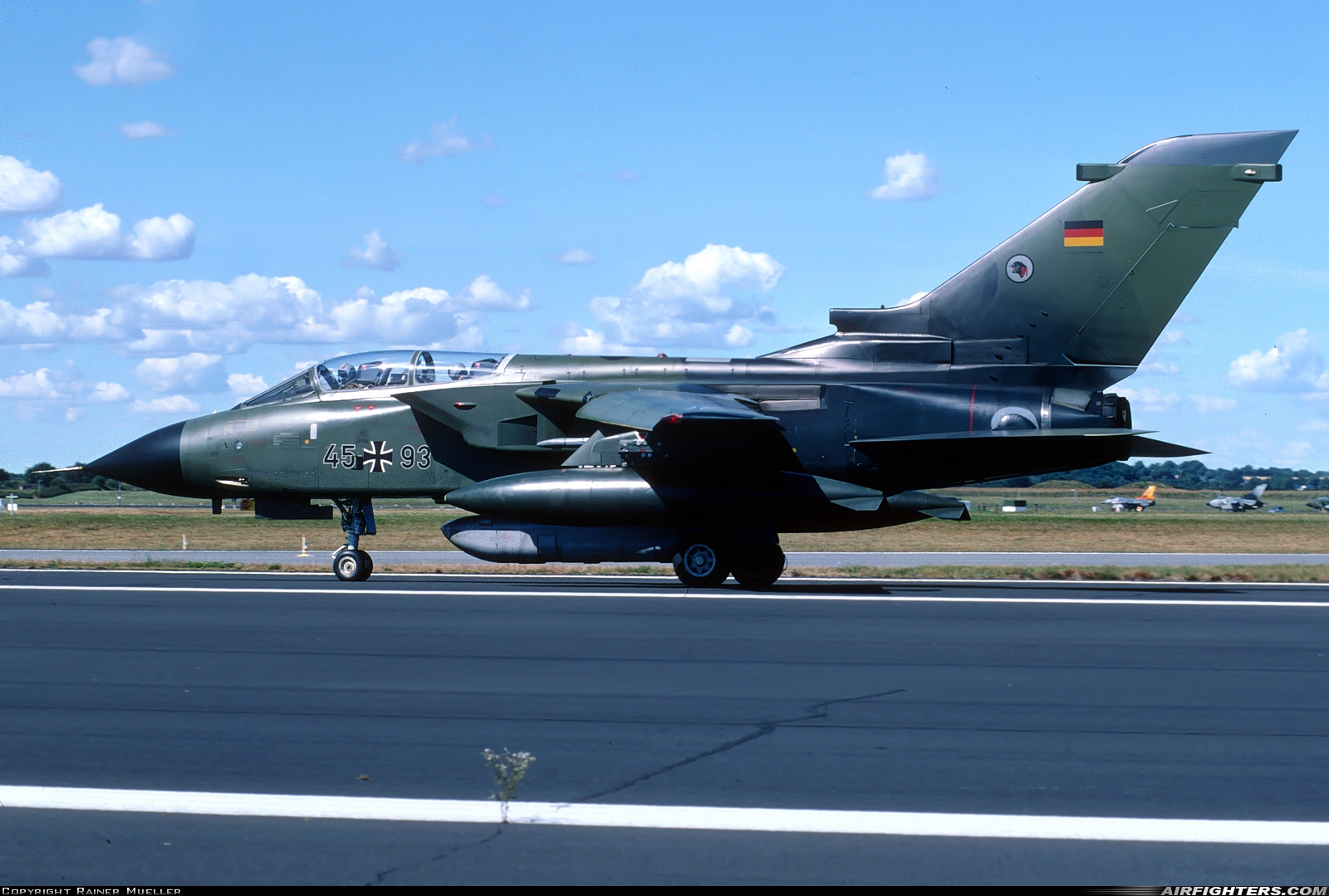 Germany - Air Force Panavia Tornado IDS 45+93 at Schleswig (- Jagel) (WBG / ETNS), Germany
