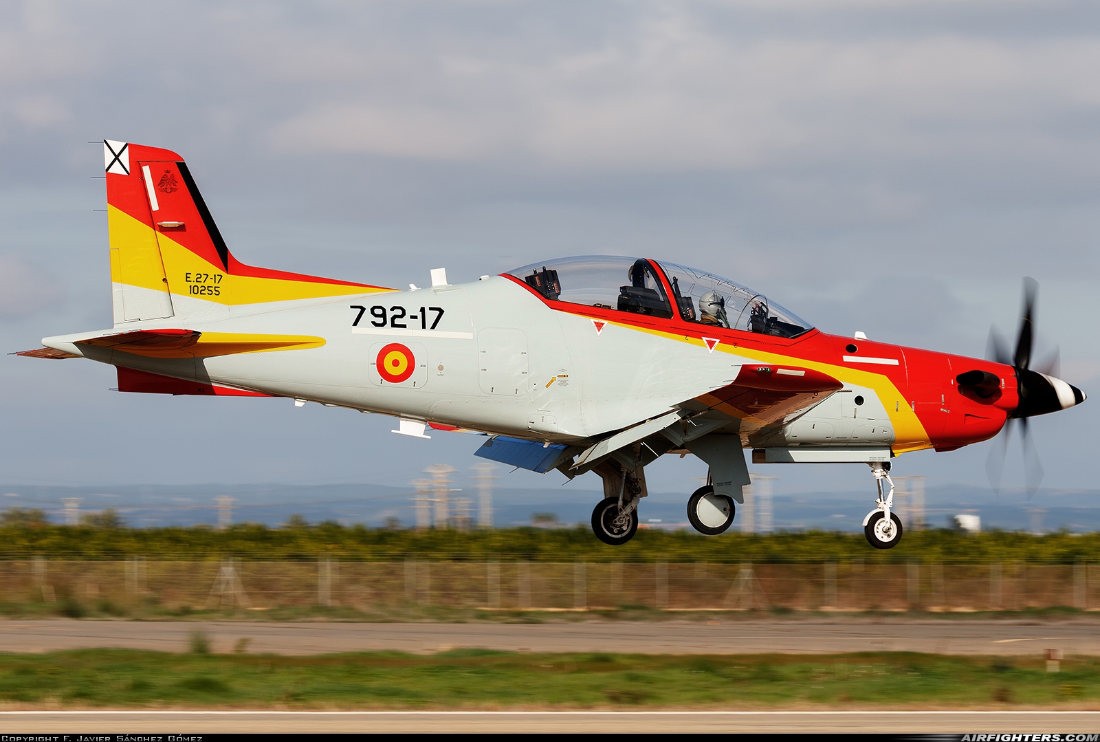 Spain - Air Force Pilatus PC-21 E.27-17-10255 at Murcia - San Javier (MJV / LELC), Spain