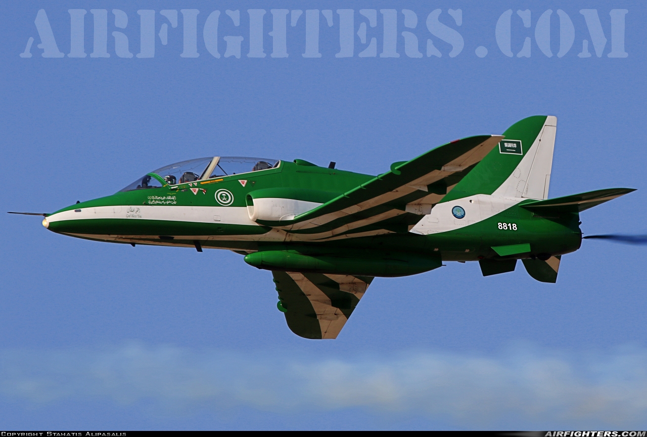 Saudi Arabia - Air Force British Aerospace Hawk Mk.65 8818 at Tanagra (LGTG), Greece