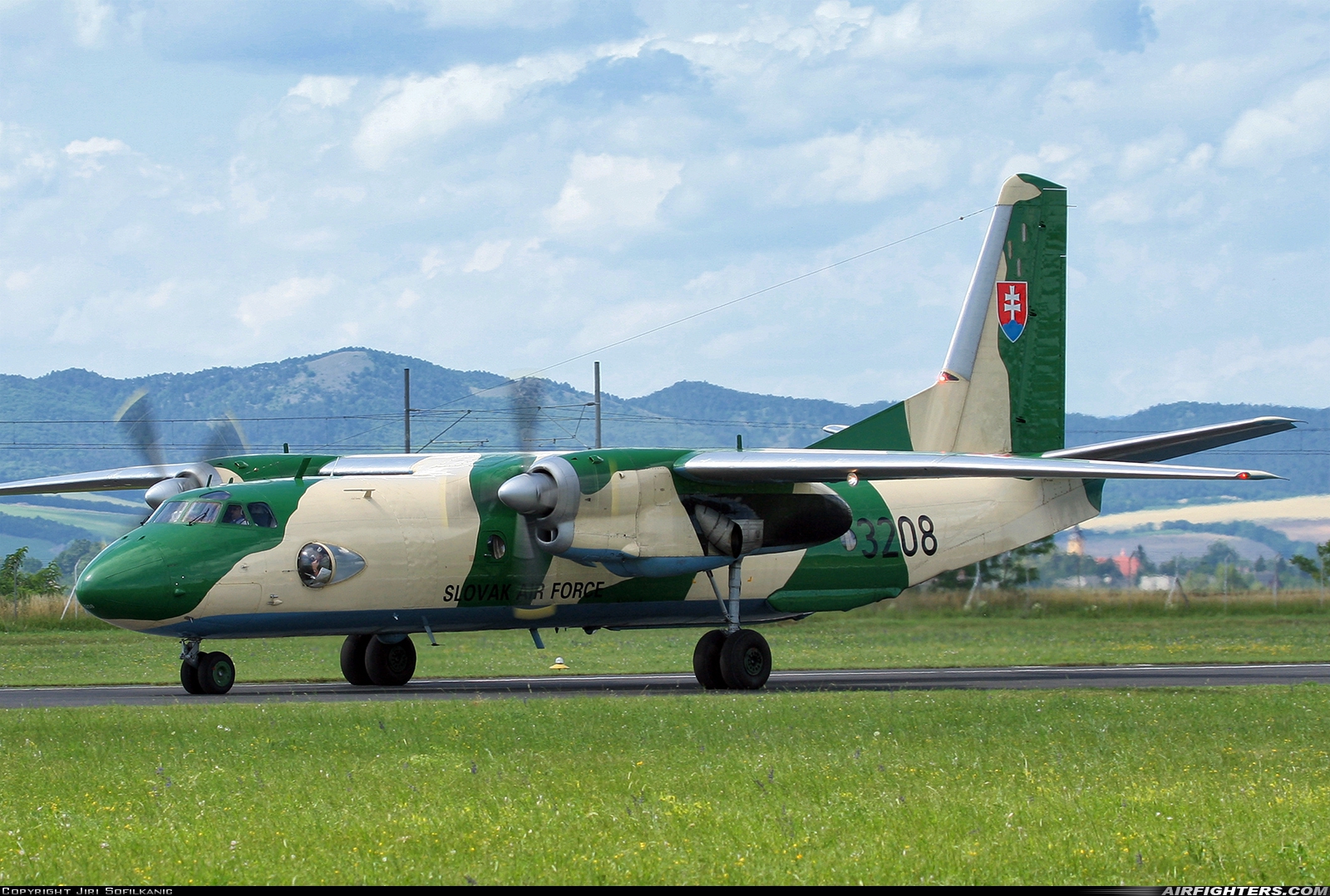 Slovakia - Air Force Antonov An-26B 3208 at Piestany (PZY / LZPP), Slovakia