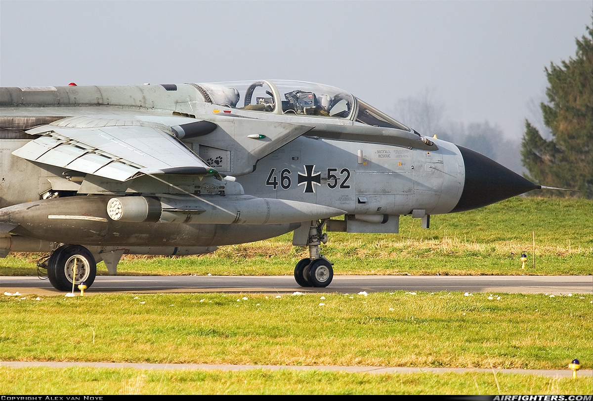 Germany - Air Force Panavia Tornado ECR 46+52 at Florennes (EBFS), Belgium