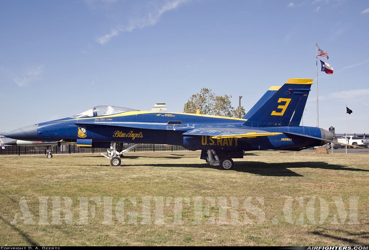 USA - Navy McDonnell Douglas F/A-18A Hornet 162826 at Fort Worth - Meacham Int. (FTW / KFTW), USA
