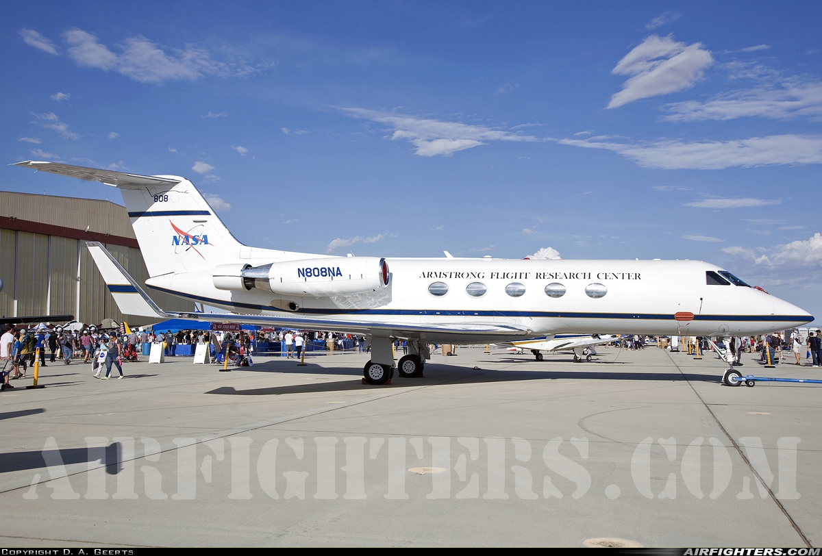 USA - NASA Gulfstream Aerospace G-1159A Gulfstream III N808NA at Edwards - AFB (EDW / KEDW), USA