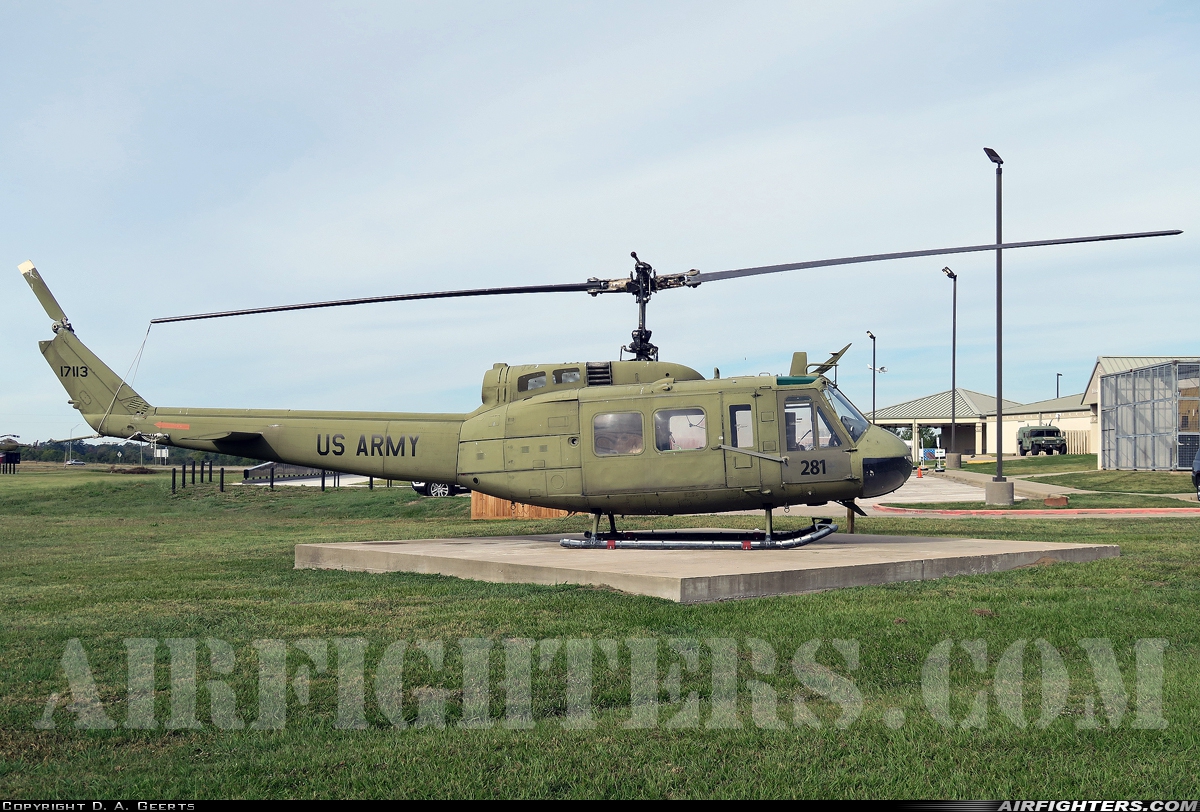 USA - Army Bell UH-1H Iroquois (205) 66-17113 at Off-Airport - Huntsville, USA
