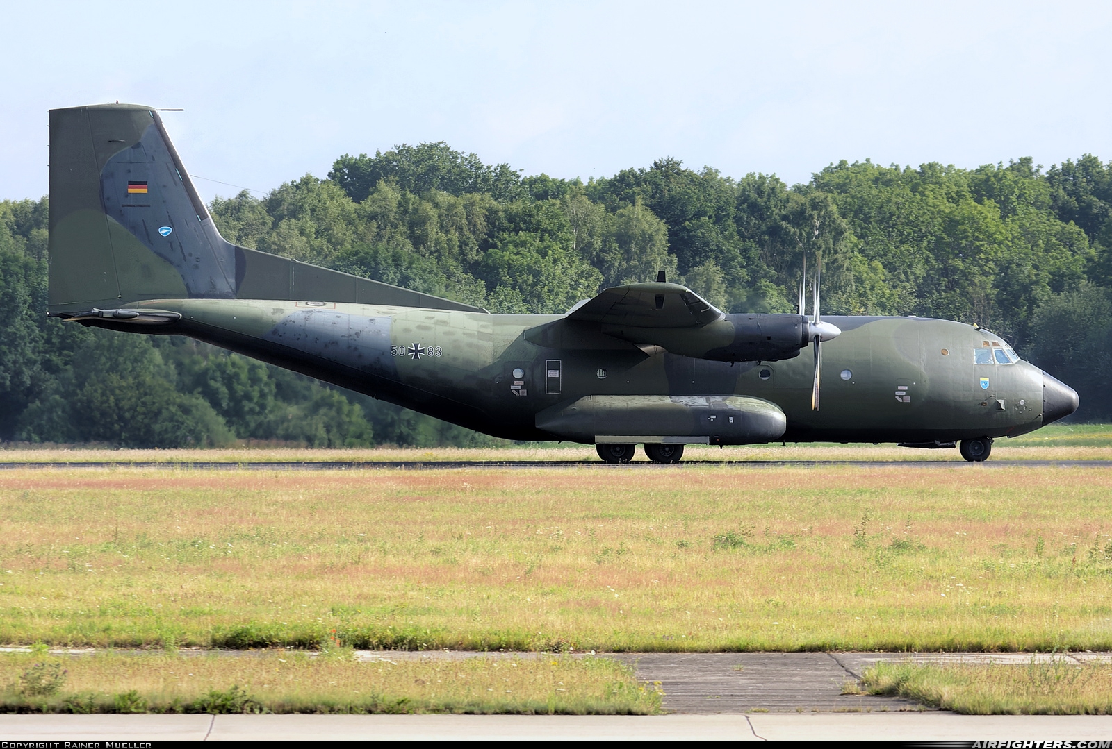 Germany - Air Force Transport Allianz C-160D 50+83 at Rostock - Laage (RLG / ETNL), Germany