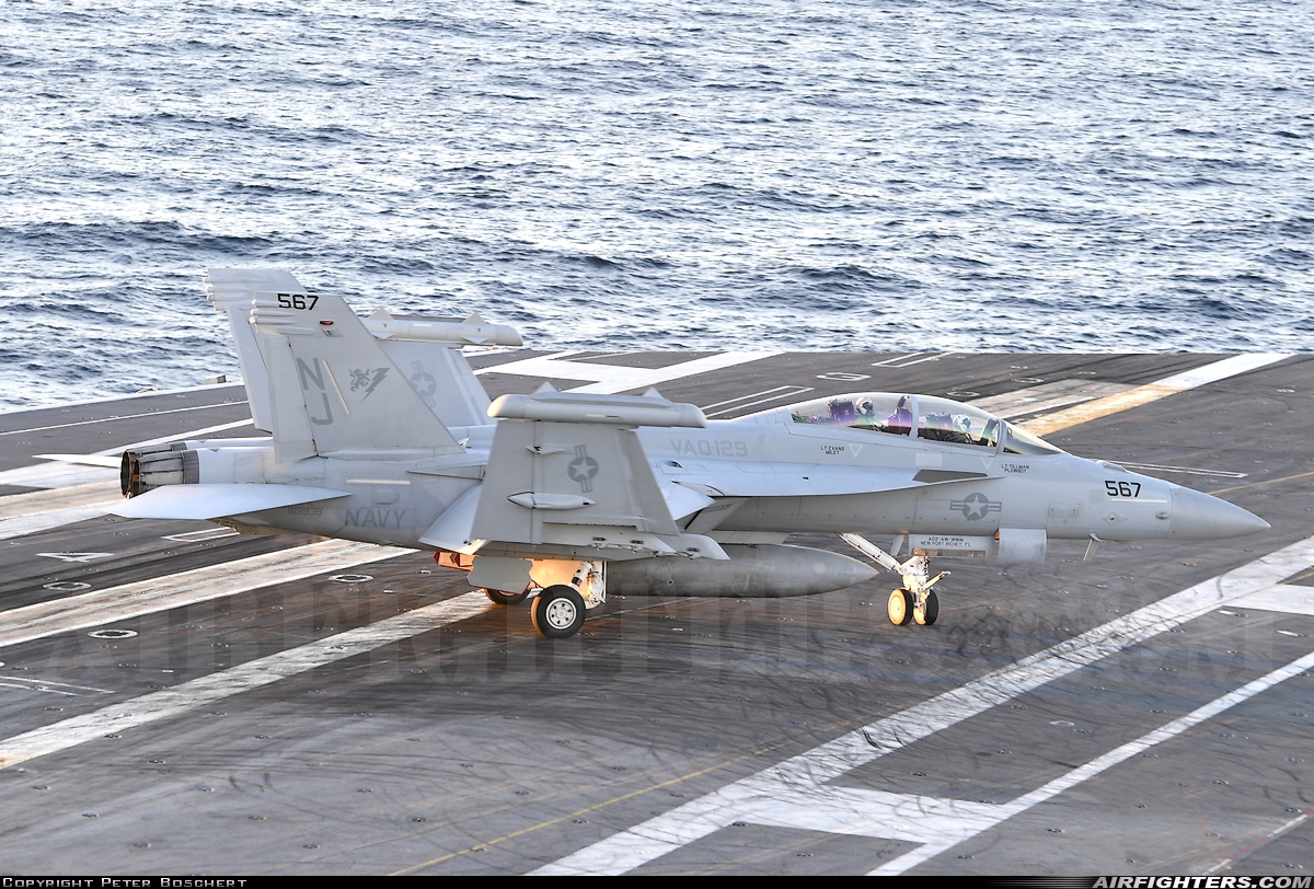 USA - Navy Boeing EA-18G Growler 168939 at Off-Airport - Pacific Ocean, International Airspace