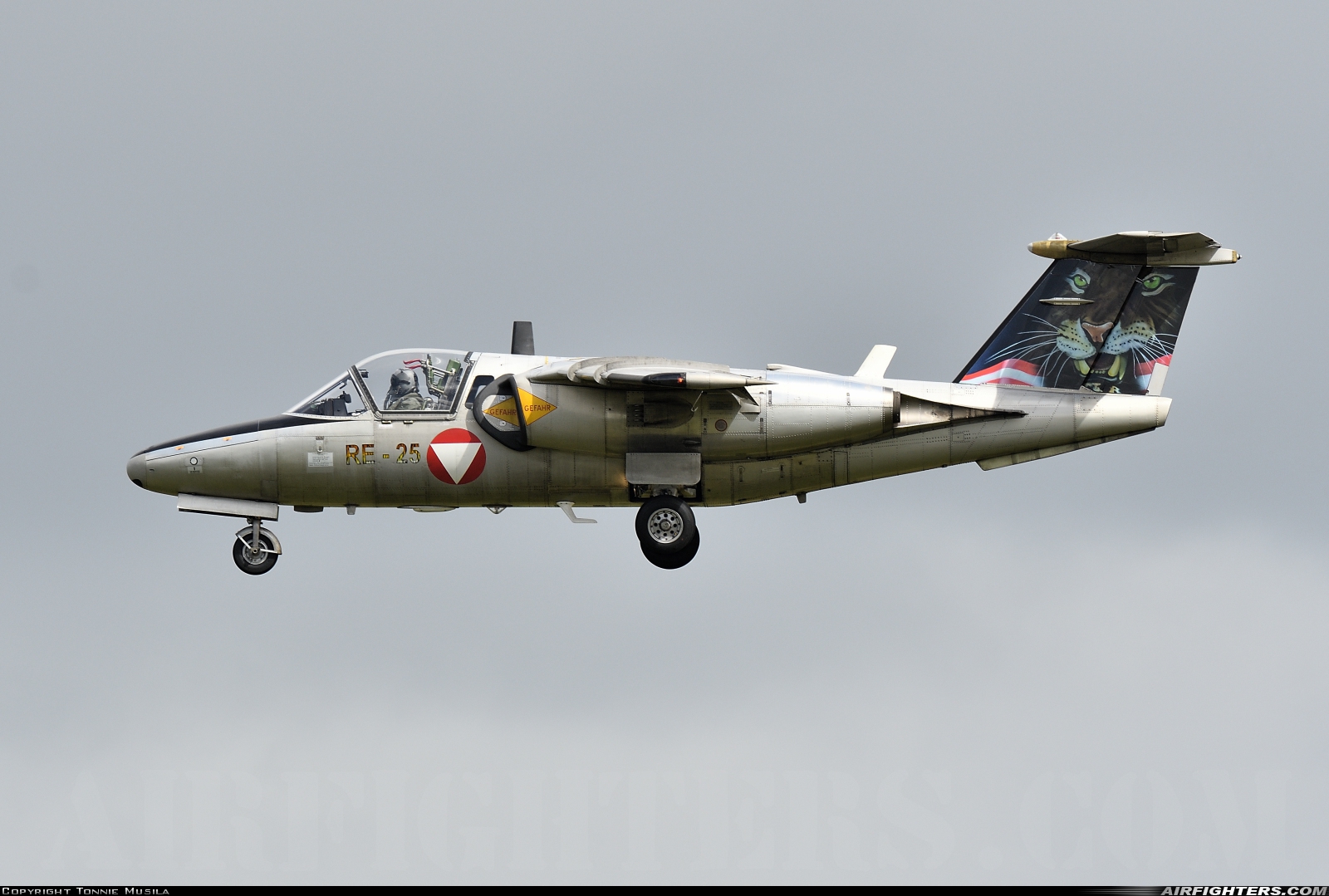 Austria - Air Force Saab 105Oe 1125 at Landivisiau (LDV / LFRJ), France