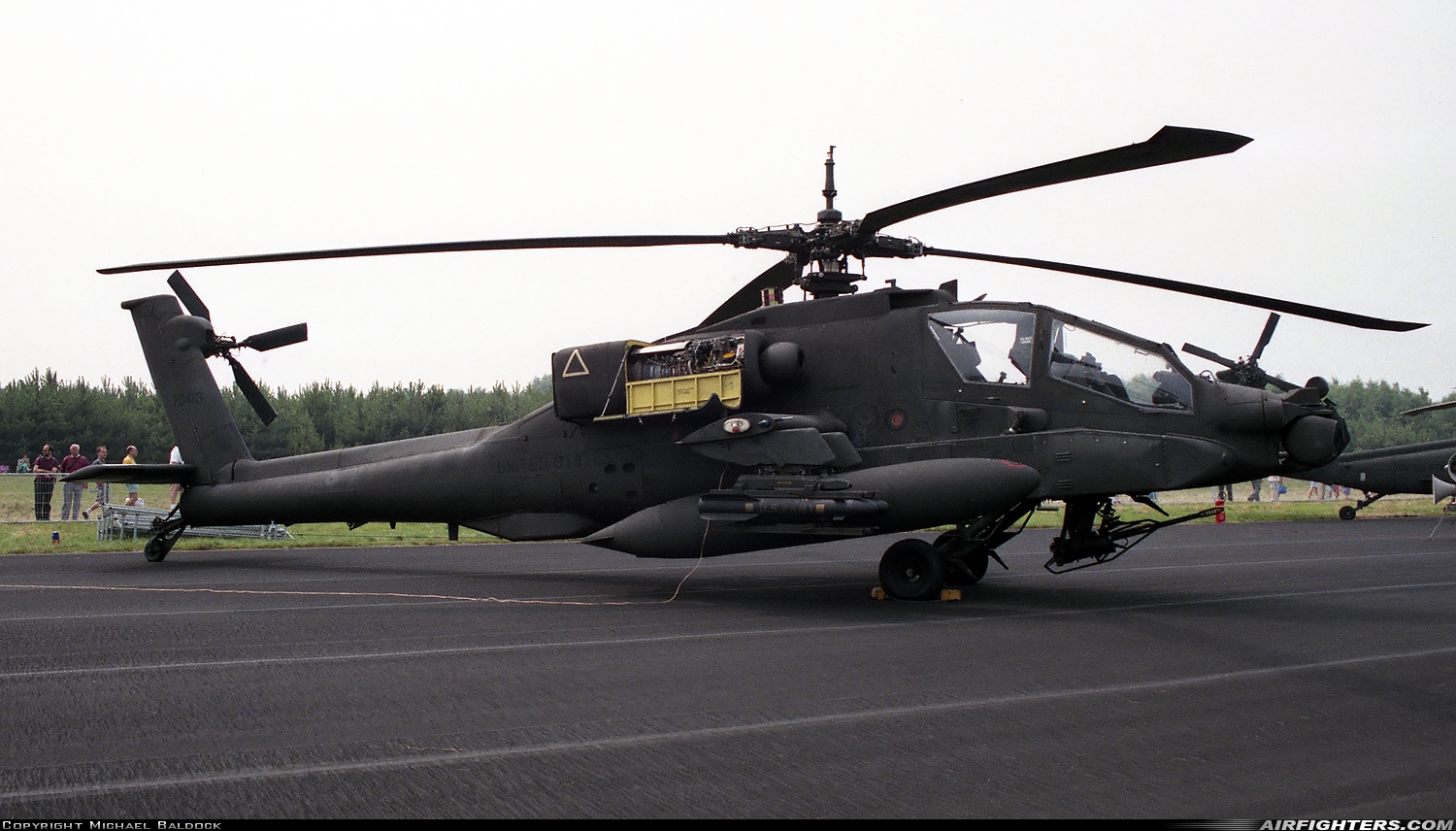 USA - Army McDonnell Douglas AH-64A Apache 87-00413 at Eindhoven (- Welschap) (EIN / EHEH), Netherlands