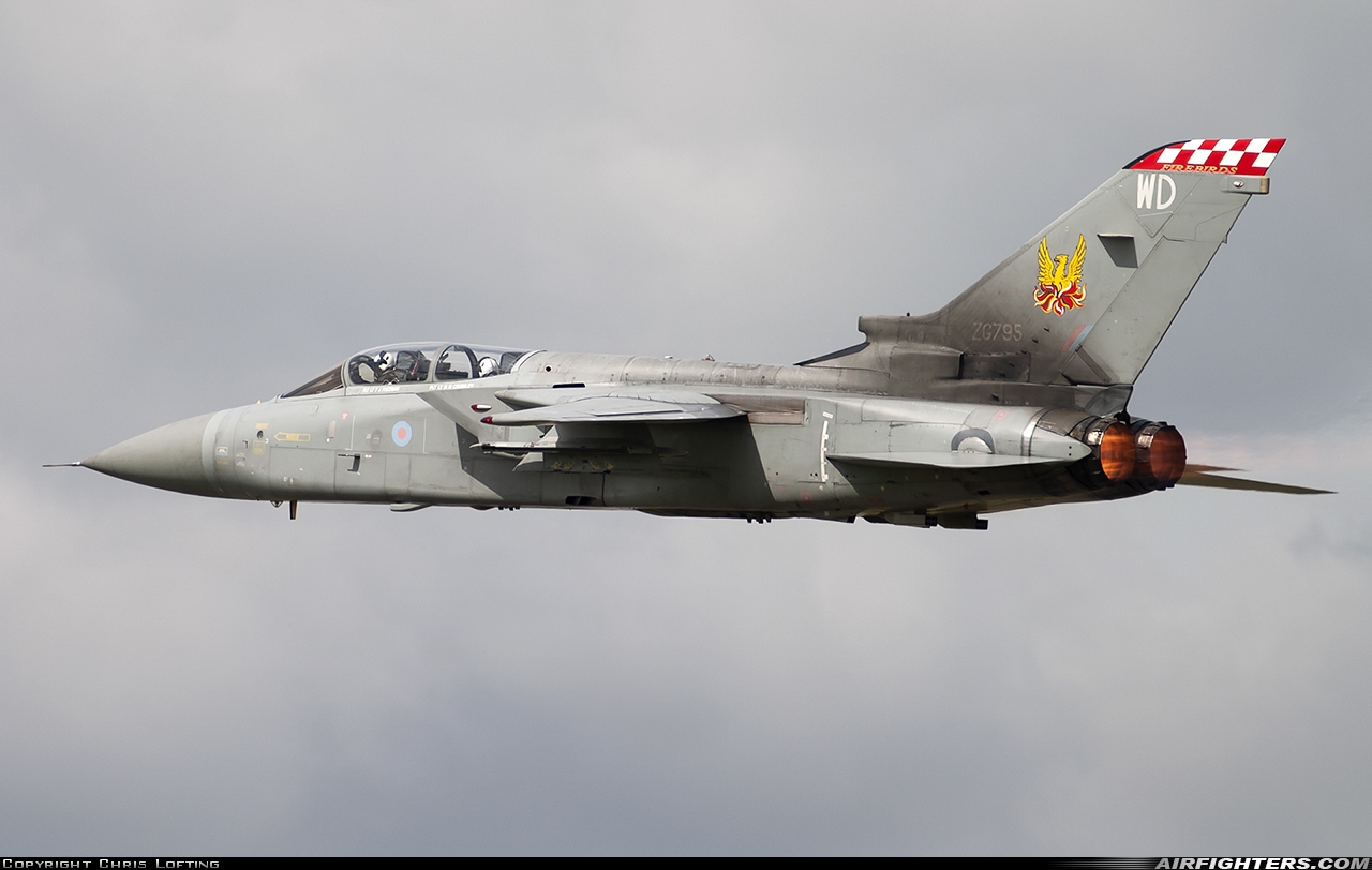 UK - Air Force Panavia Tornado F3 ZG795 at Waddington (WTN / EGXW), UK