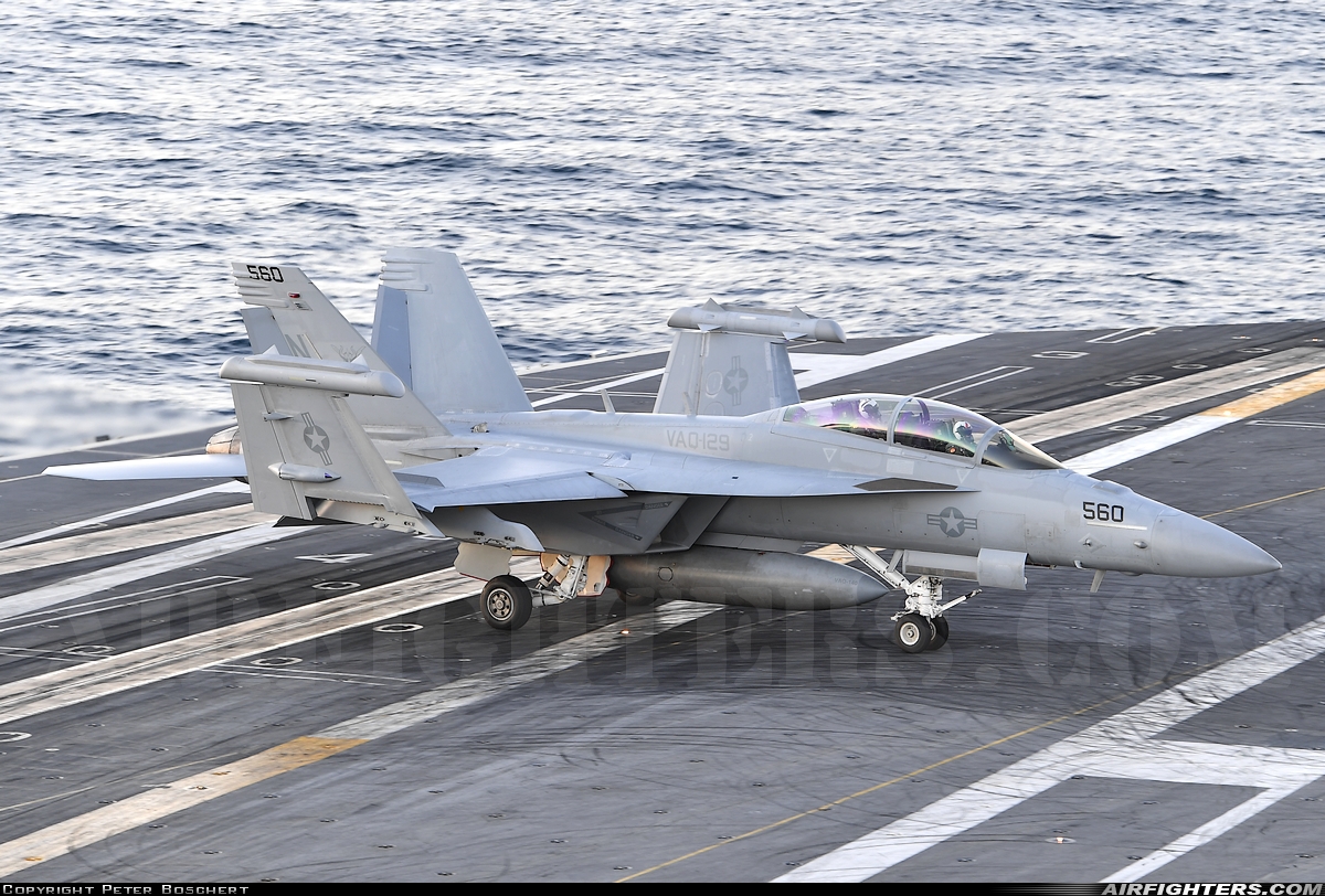 USA - Navy Boeing EA-18G Growler 169210 at Off-Airport - Pacific Ocean, International Airspace