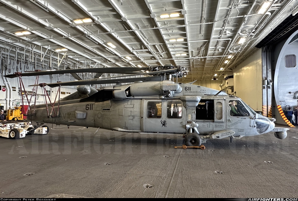 USA - Navy Sikorsky MH-60S Knighthawk (S-70A) 168567 at Off-Airport - Pacific Ocean, International Airspace