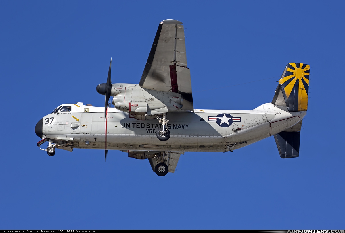 USA - Navy Grumman C-2A Greyhound 162141 at San Diego - North Island NAS / Halsey Field (NZY / KNZY), USA