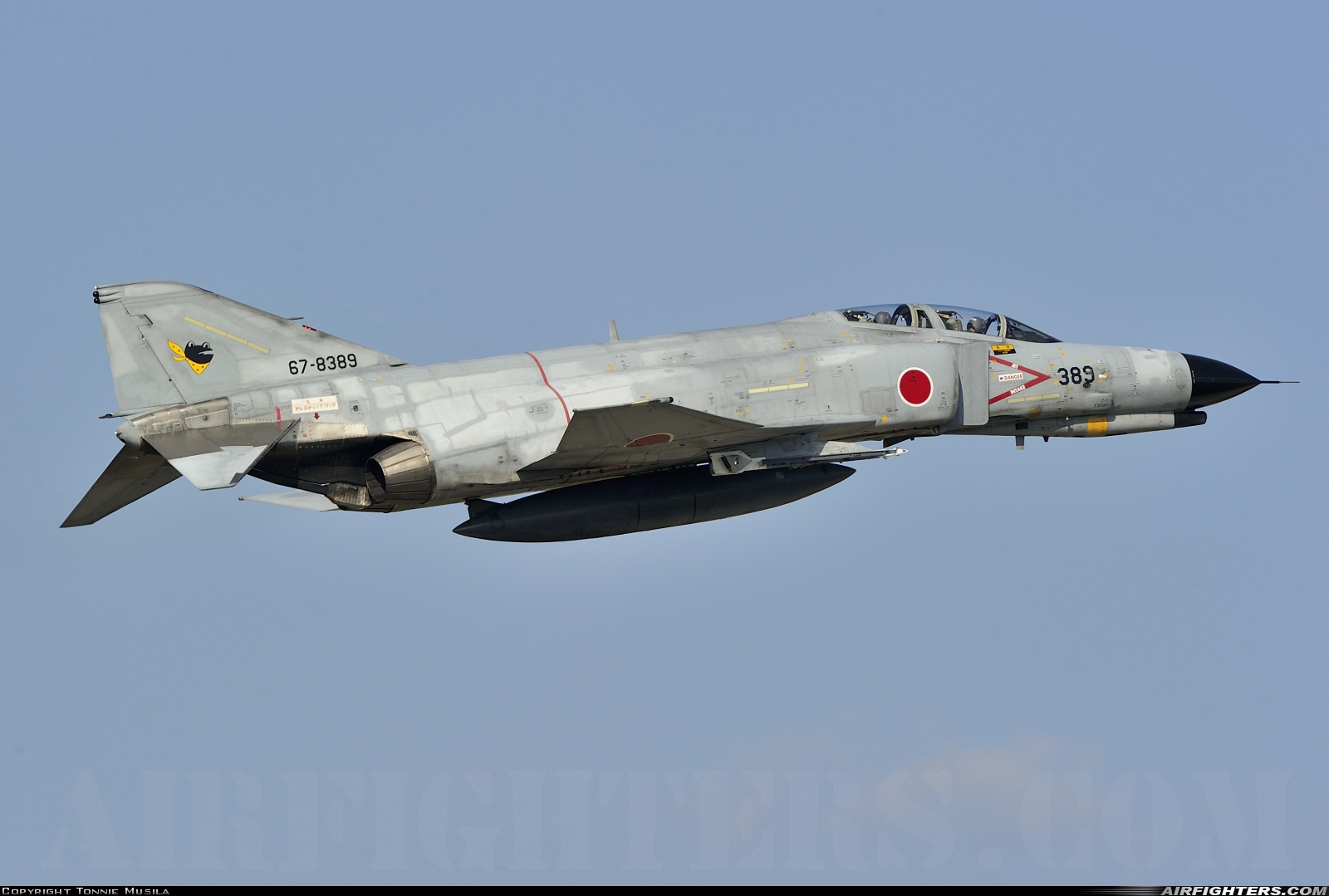 Japan - Air Force McDonnell Douglas F-4EJ Phantom II 67-8389 at Nyutabaru (RJFN), Japan