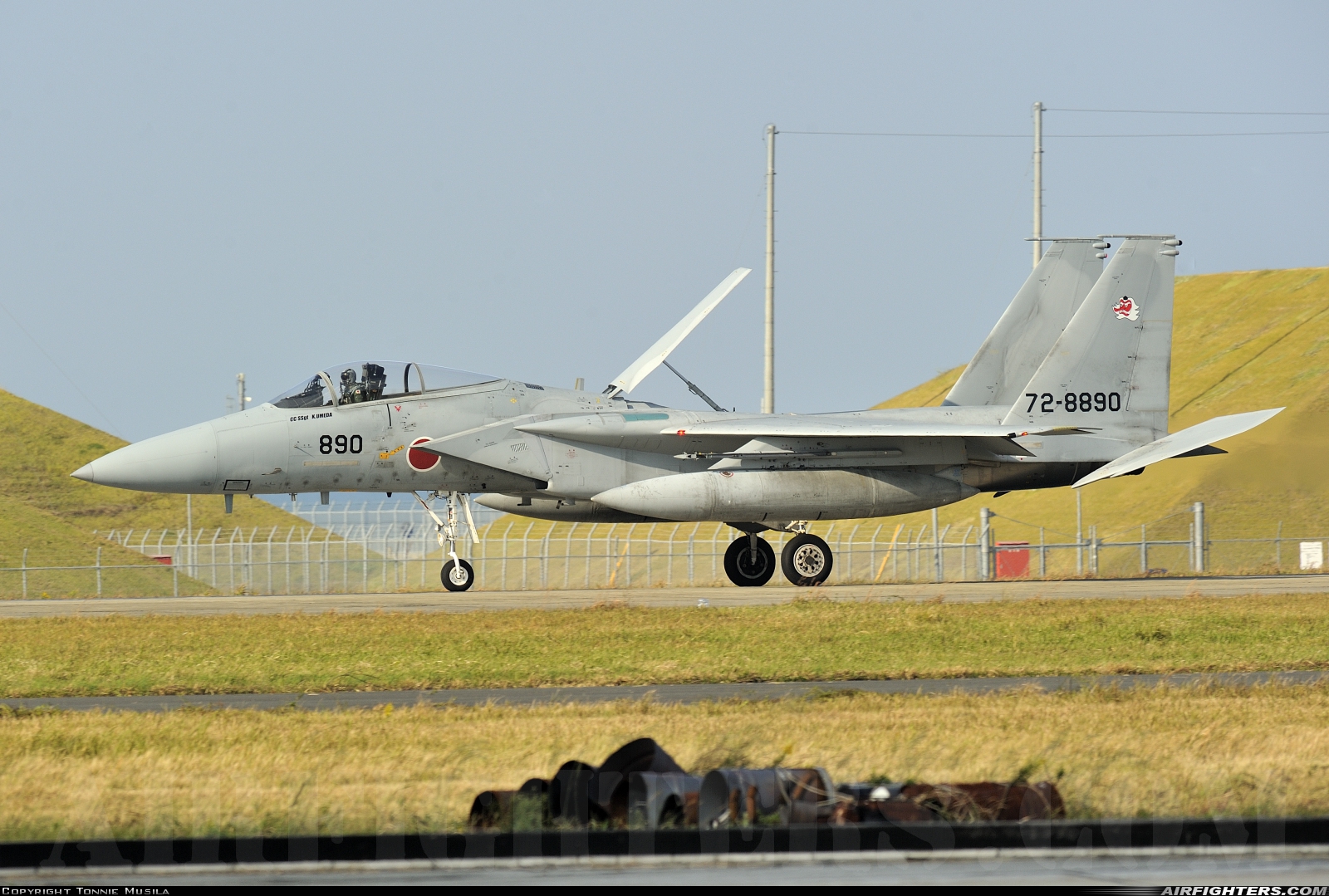 Japan - Air Force McDonnell Douglas F-15J Eagle 72-8890 at Tsuiki (RJFZ), Japan