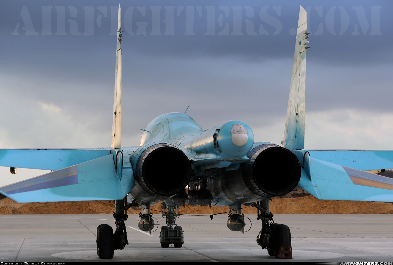 Russia - Air Force Sukhoi Su-34 Fullback RF-95842 at Withheld, Russia