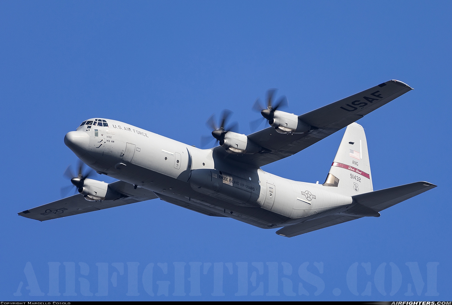 USA - Air Force Lockheed Martin C-130J-30 Hercules (L-382) 99-1432 at Aviano (- Pagliano e Gori) (AVB / LIPA), Italy