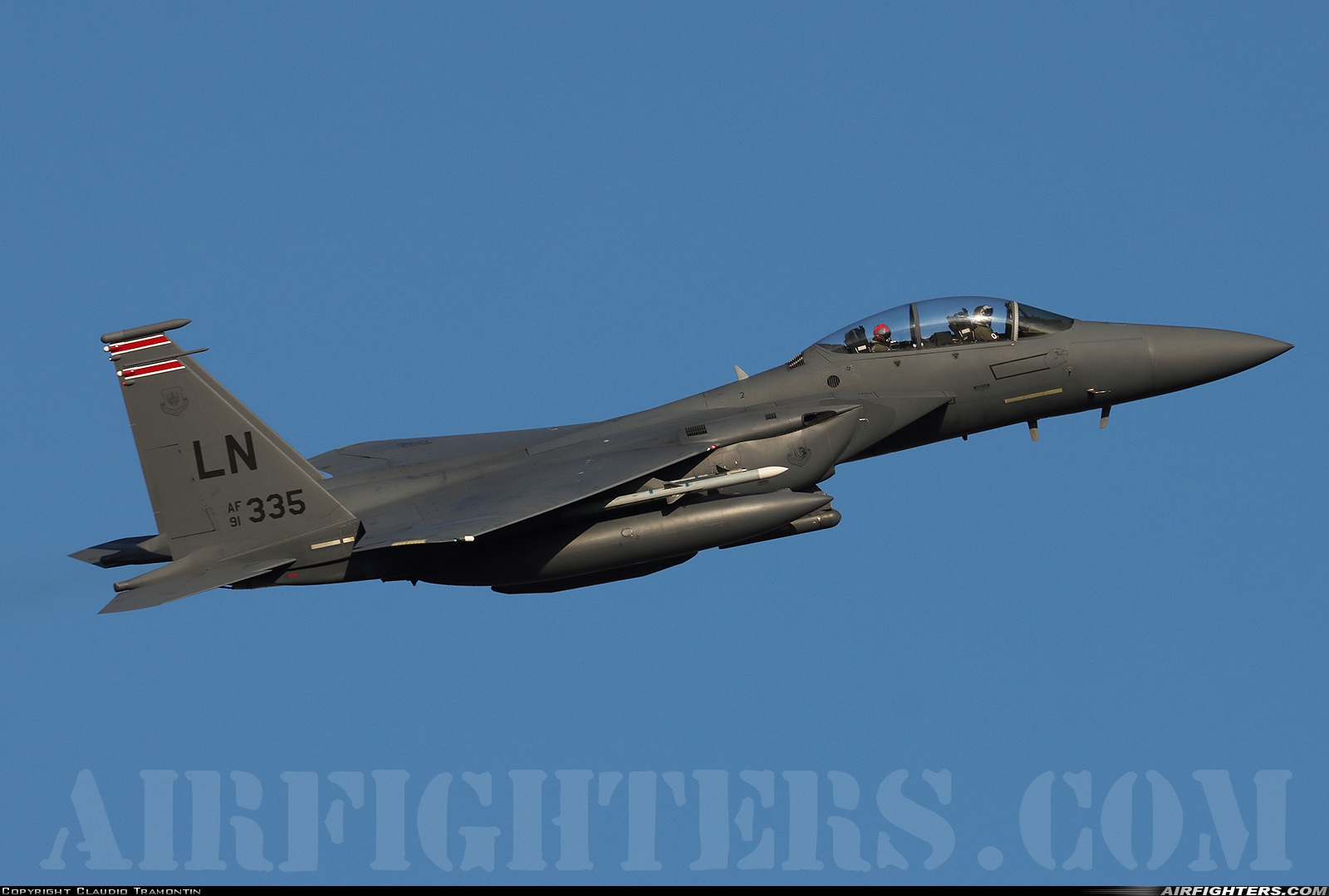 Photo ID 271976 by Claudio Tramontin. USA Air Force McDonnell Douglas F 15E Strike Eagle, 91 0335