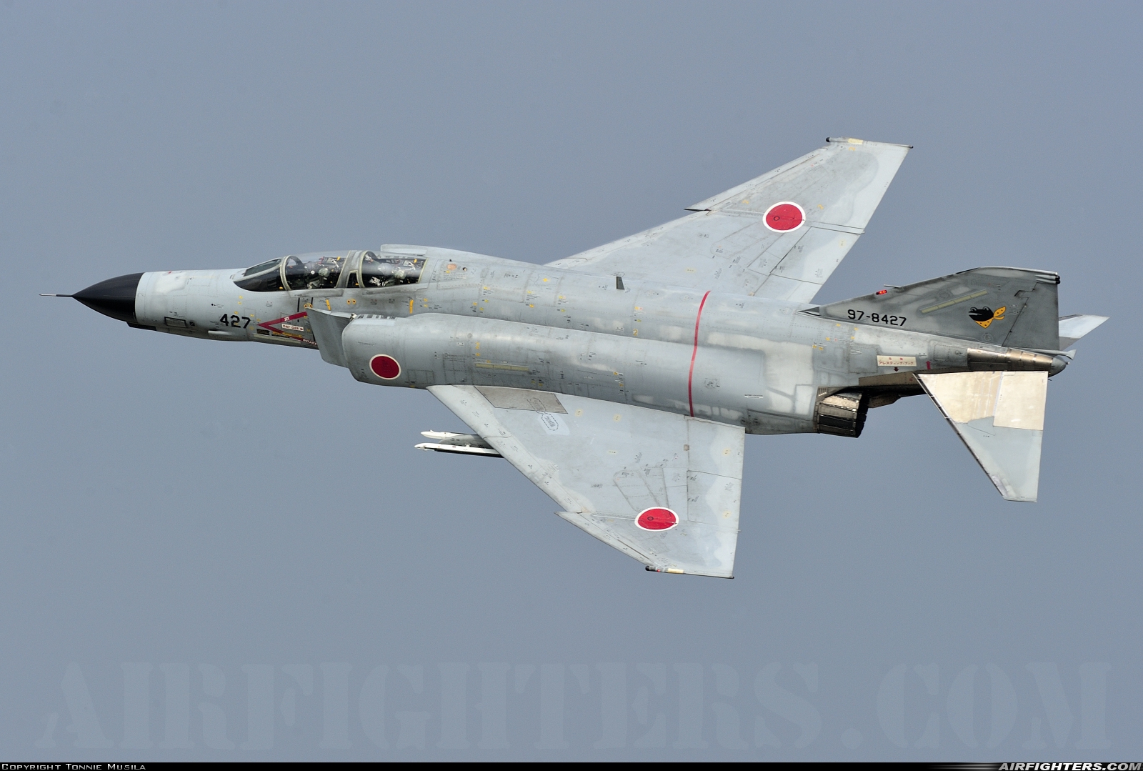 Photo ID 271977 by Tonnie Musila. Japan Air Force McDonnell Douglas F 4EJ KAI Phantom II, 97 8427