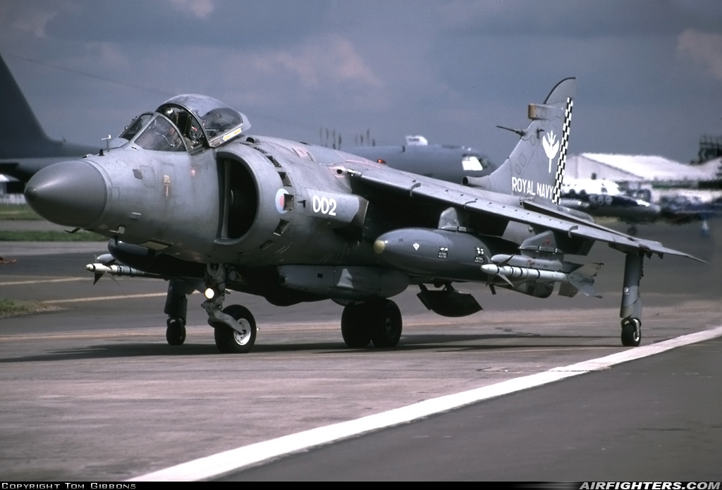 UK - Navy British Aerospace Sea Harrier FA.2 ZD613 at Fairford (FFD / EGVA), UK