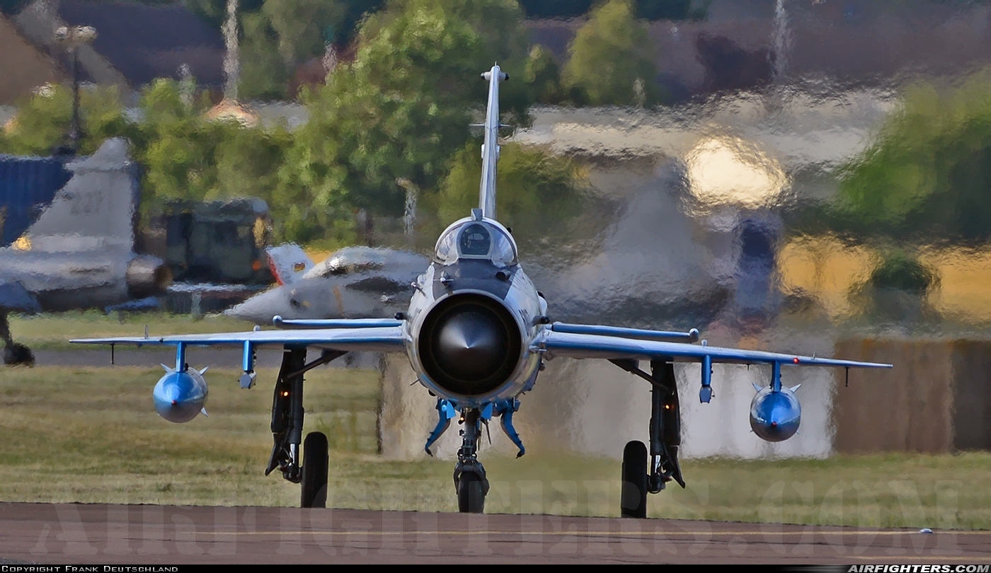 Romania - Air Force Mikoyan-Gurevich MiG-21MF-75 Lancer C 6807 at Fairford (FFD / EGVA), UK