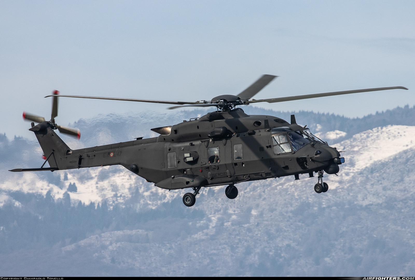 Italy - Army NHI UH-90A (NH-90TTH) MM81564 at Aviano (- Pagliano e Gori) (AVB / LIPA), Italy