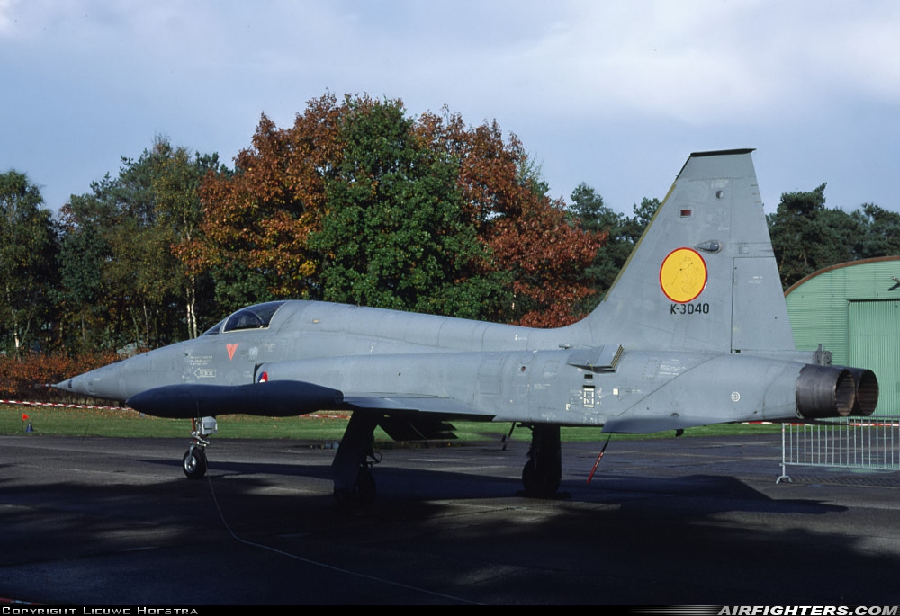 Netherlands - Air Force Canadair NF-5A (CL-226) K-3040 at Bergen op Zoom - Woensdrecht (WOE / BZM / EHWO), Netherlands