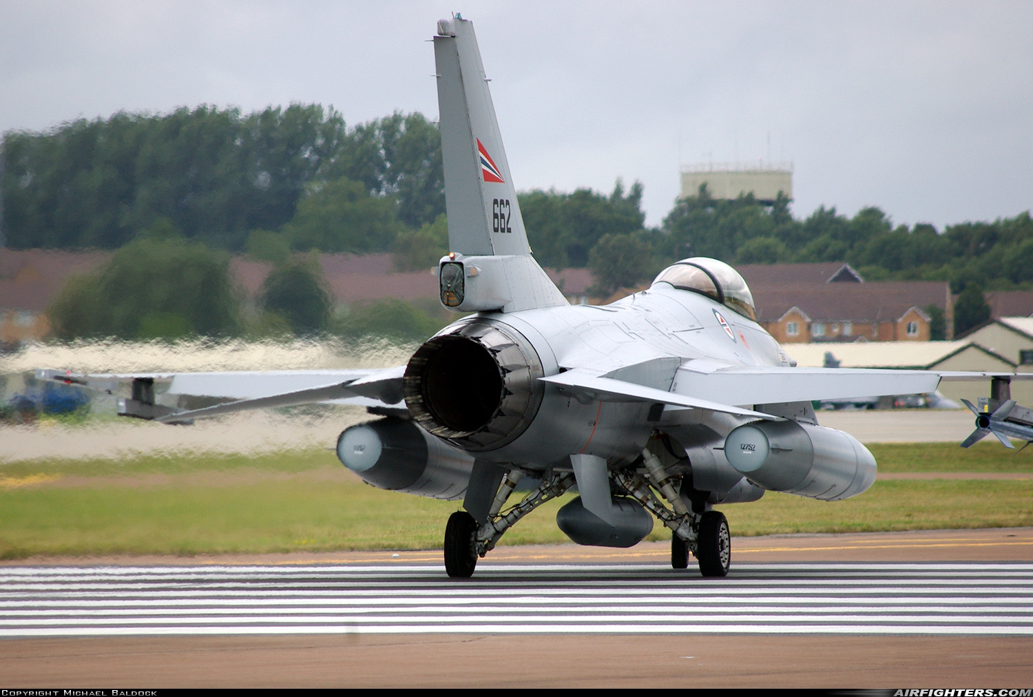 Norway - Air Force General Dynamics F-16AM Fighting Falcon 662 at Fairford (FFD / EGVA), UK