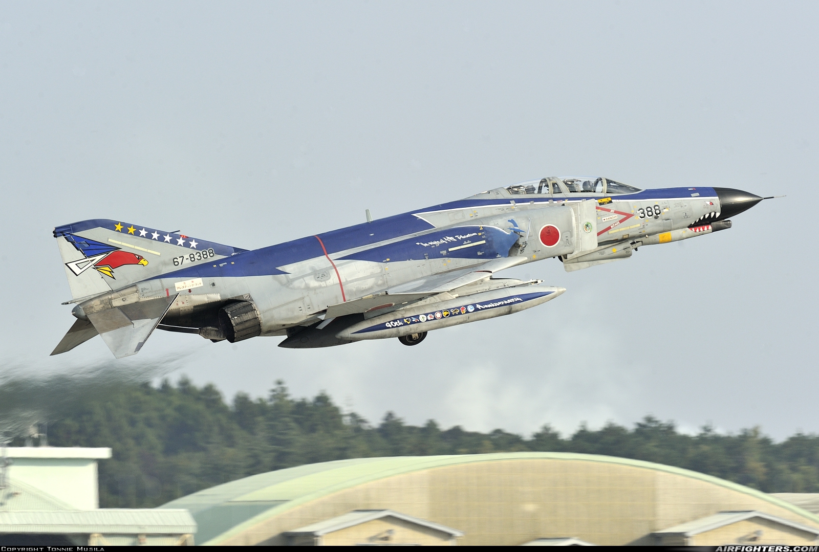 Japan - Air Force McDonnell Douglas F-4EJ-KAI Phantom II 67-8388 at Hyakuri (RJAH), Japan