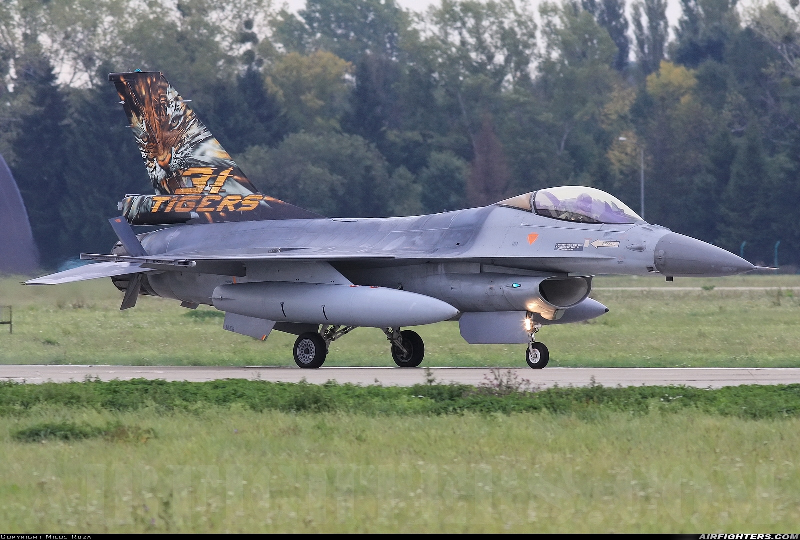 Belgium - Air Force General Dynamics F-16AM Fighting Falcon FA-106 at Ostrava - Mosnov (OSR / LKMT), Czech Republic