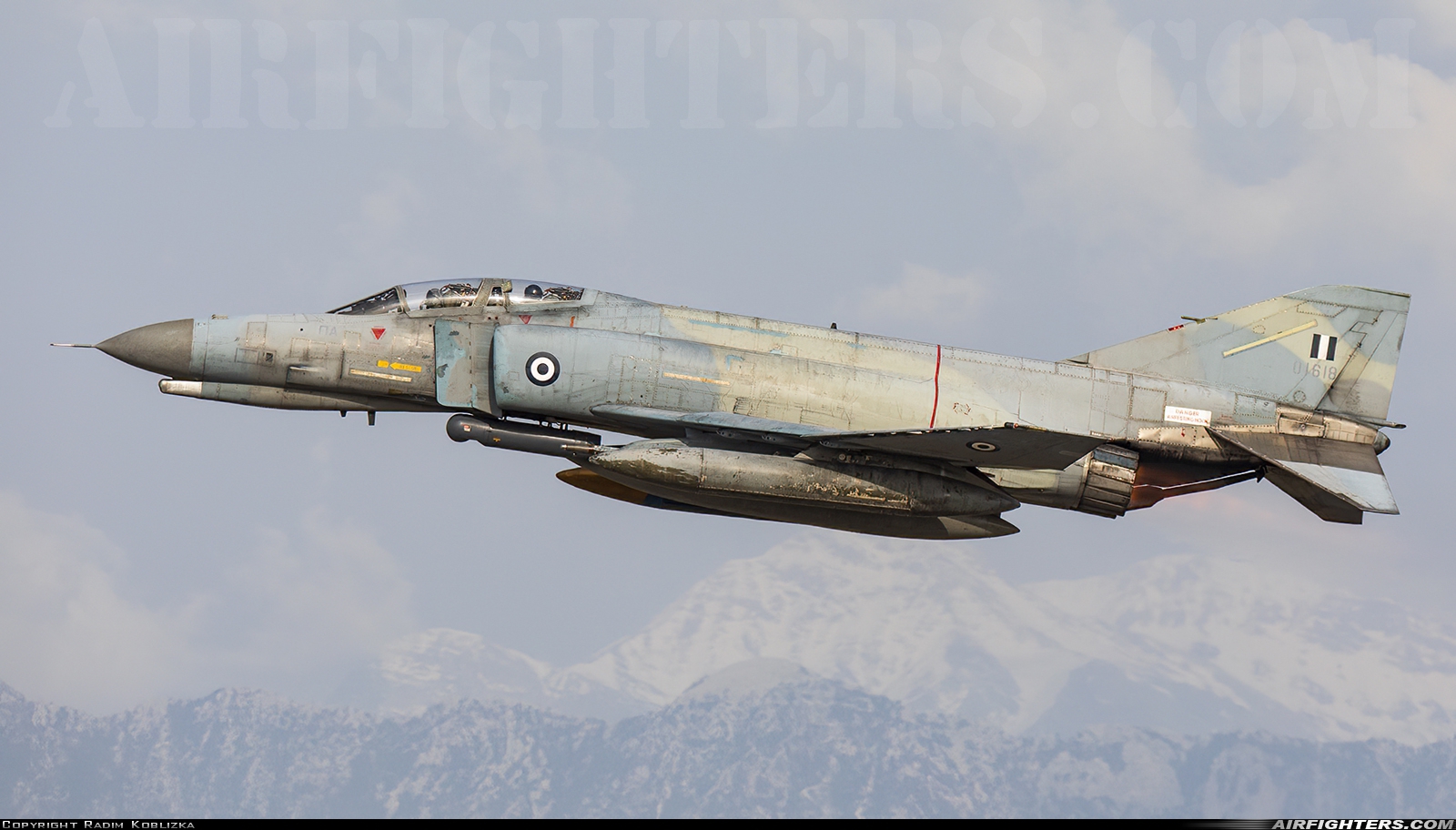Greece - Air Force McDonnell Douglas F-4E AUP Phantom II 01618 at Andravida (Pyrgos -) (PYR / LGAD), Greece