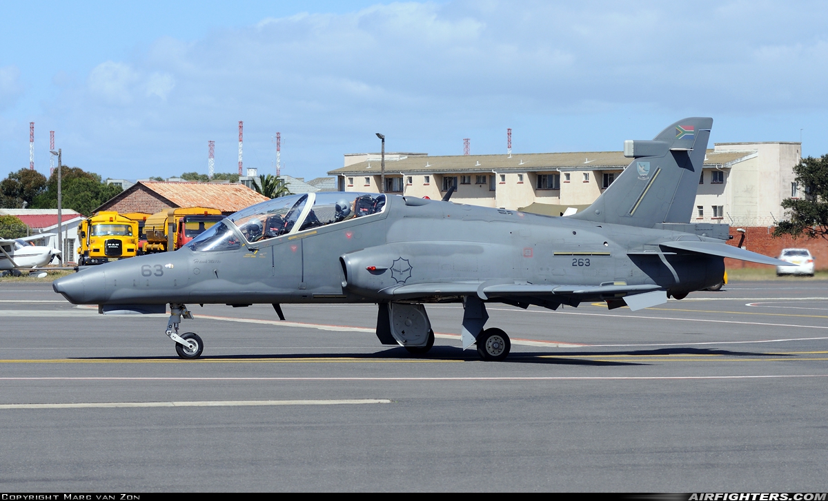 South Africa - Air Force BAE Systems Hawk 120 263 at Ysterplaat (FAYP), South Africa