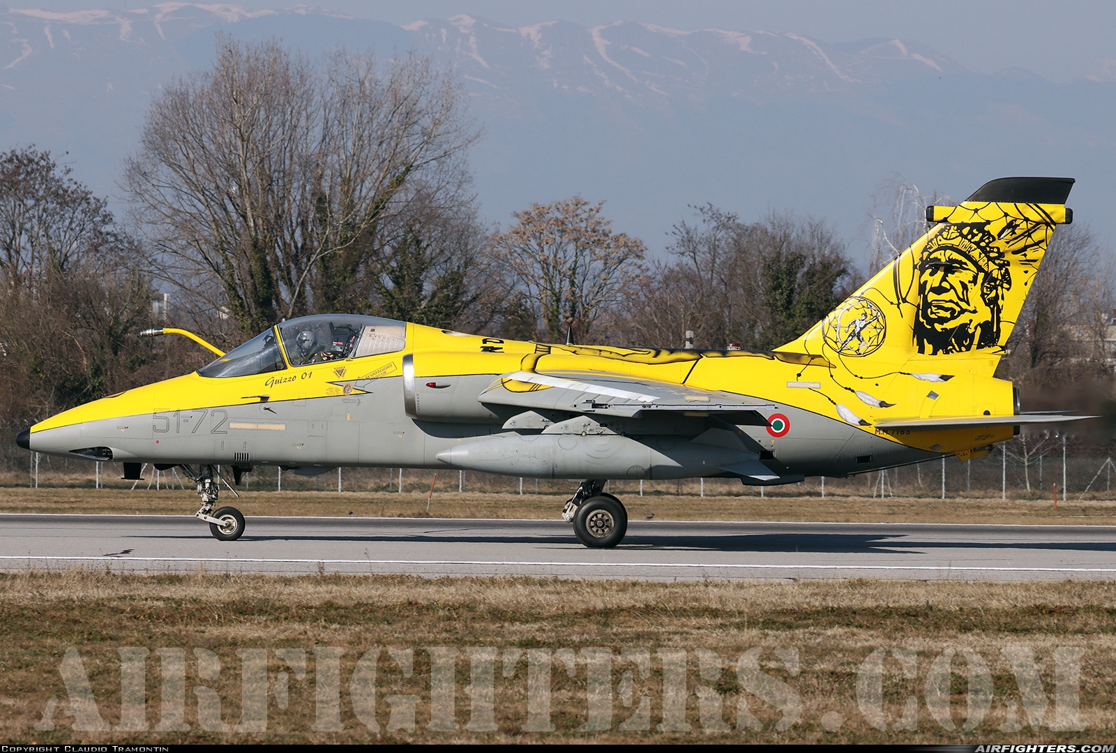 Italy - Air Force AMX International AMX MM7163 at Treviso-Sant'Angelo - (TSF / LIPH), Italy