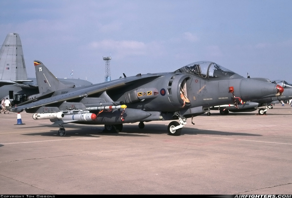 UK - Air Force British Aerospace Harrier GR.7 ZG504 at Cottesmore (Oakham) (OKH / EGXJ), UK