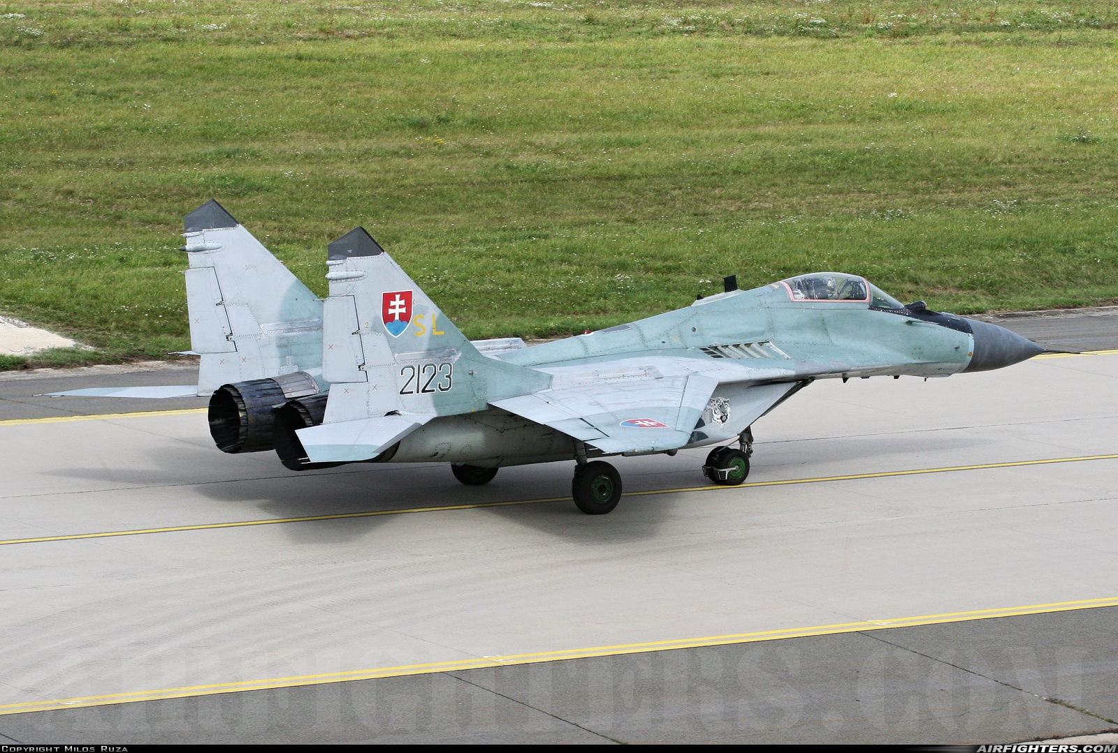 Slovakia - Air Force Mikoyan-Gurevich MiG-29AS 2123 at Schleswig (- Jagel) (WBG / ETNS), Germany