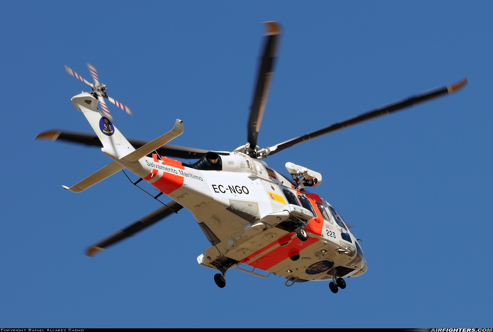 Spain - Maritime Safety and Rescue Agency AgustaWestland AW139 EC-NGO at Valladolid (- Villanubla) (VLL / LEVD), Spain