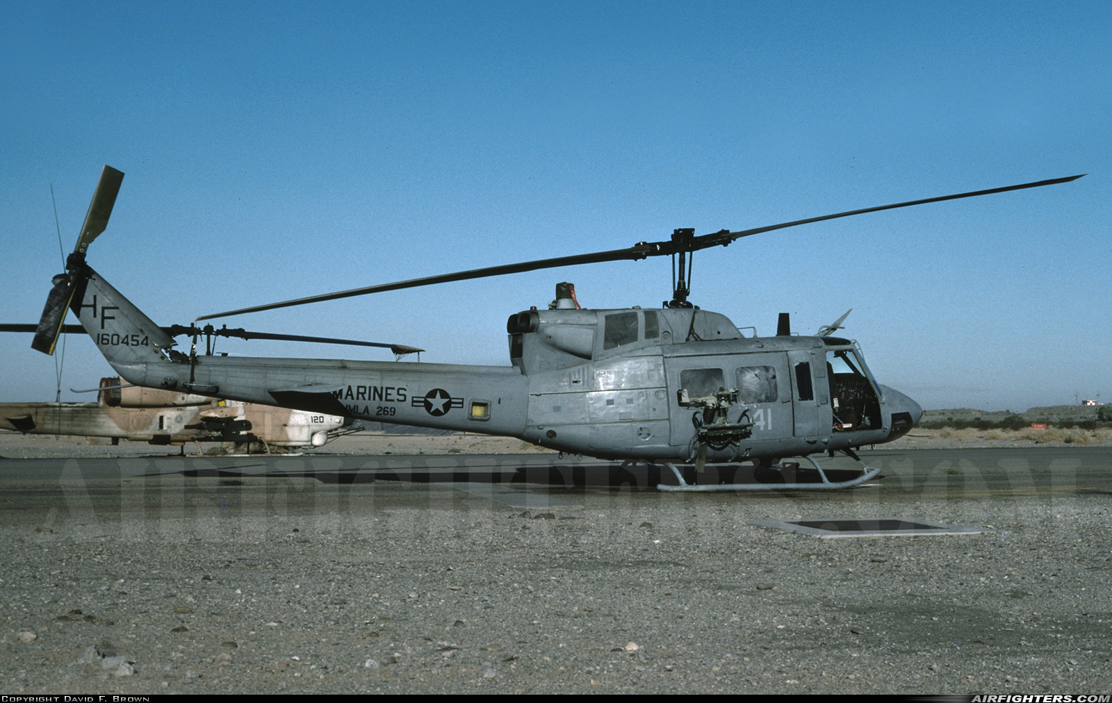 USA - Marines Bell UH-1N Iroquois (212) 160454 at Yuma - MCAS / Int. (NYL / KNYL), USA