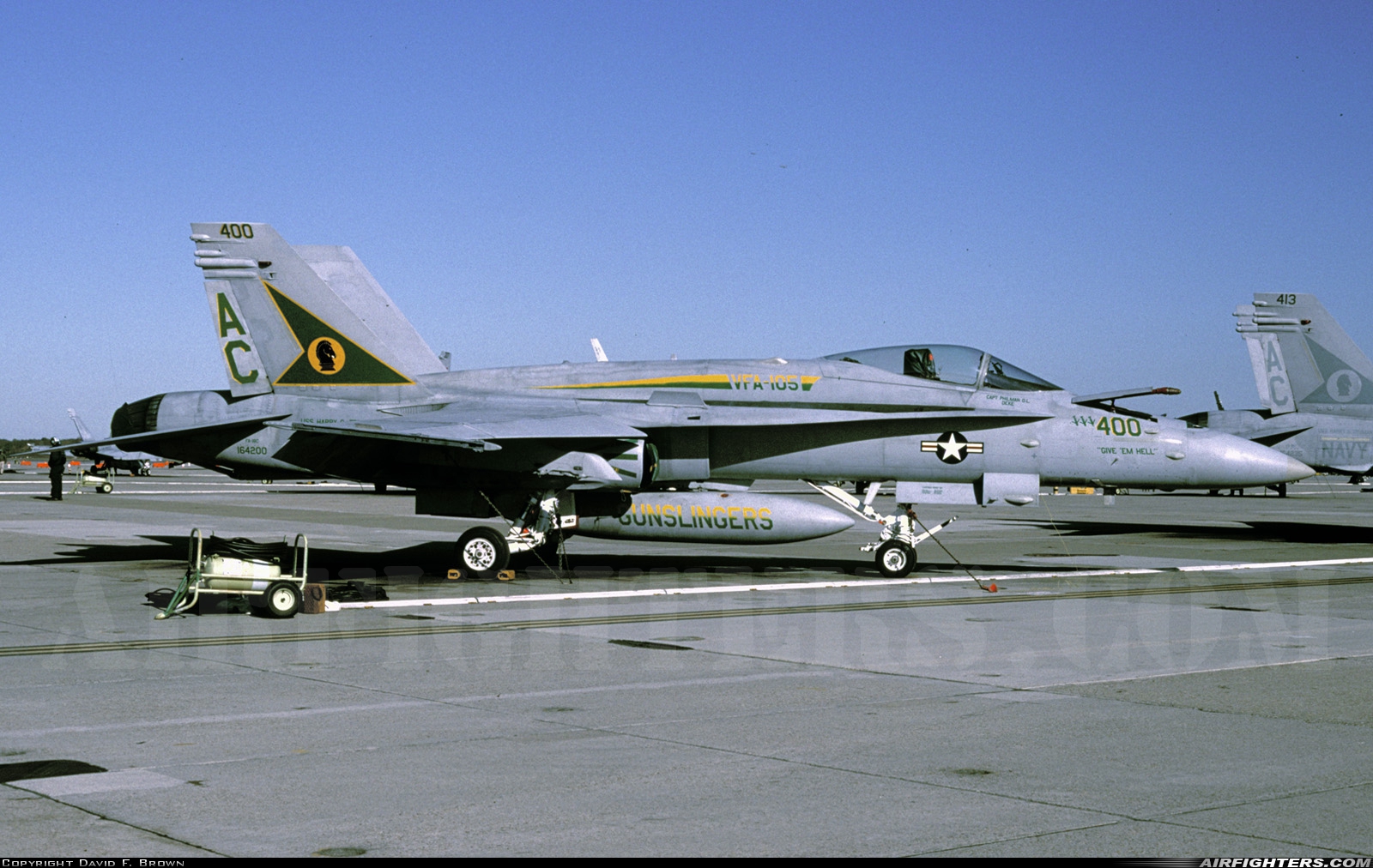 USA - Navy McDonnell Douglas F/A-18C Hornet 164200 at Virginia Beach - Oceana NAS / Apollo Soucek Field (NTU / KNTU), USA