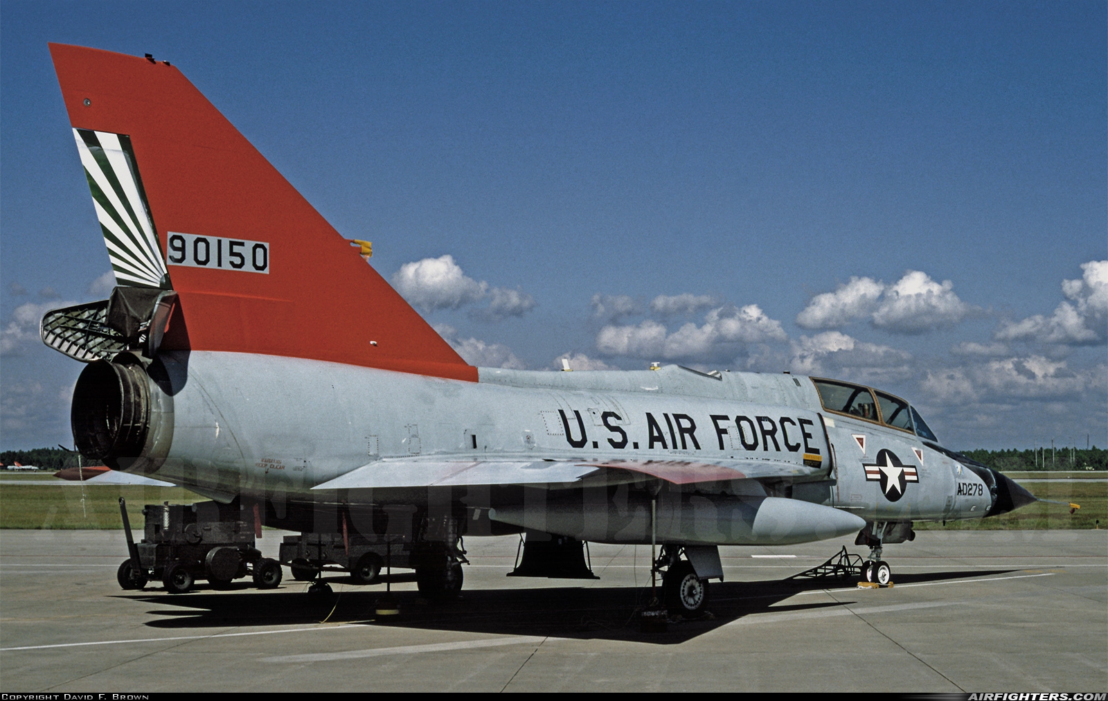 USA - Air Force Convair QF-106B Delta Dart 59-0150 at Panama City - Tyndall AFB (PAM / KPAM), USA